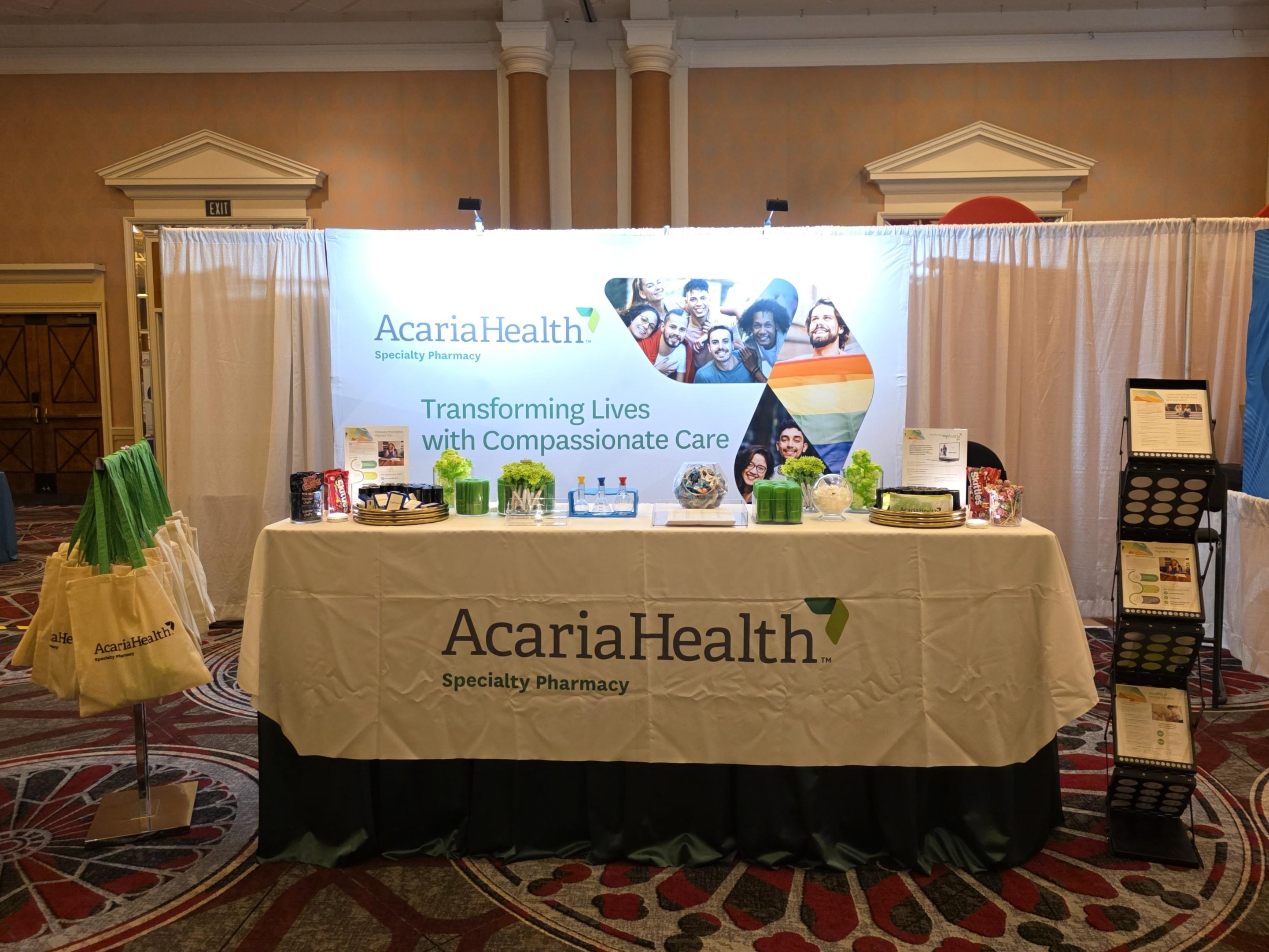 image of conference booth